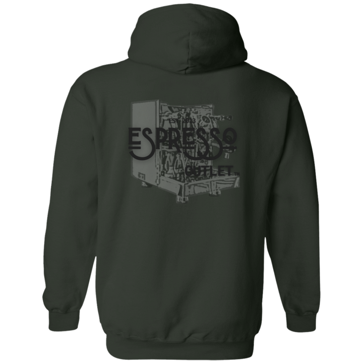 Espresso Outlet and Turin Gallatin - G186 Gildan Zip Up Hooded Sweatshirt