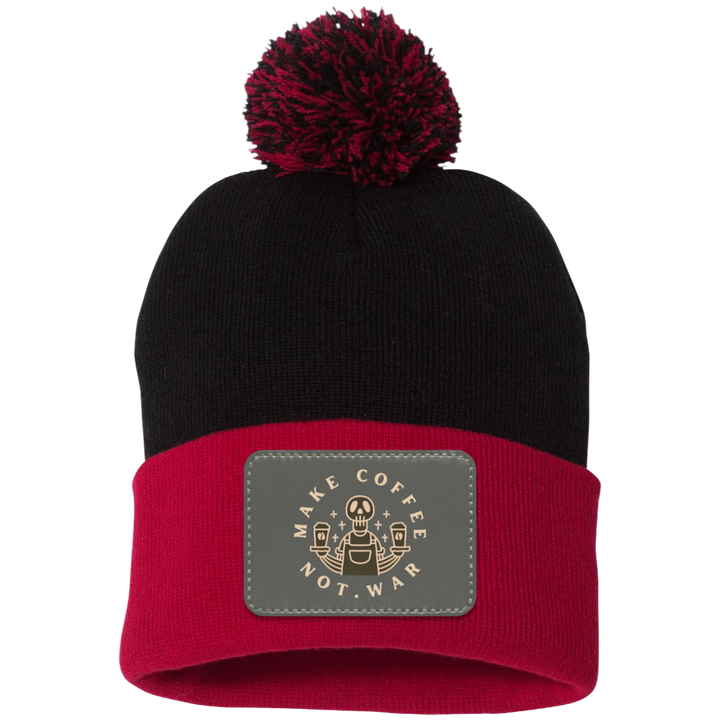 ID#B4 ** MAKE COFFEE KNIT CAP