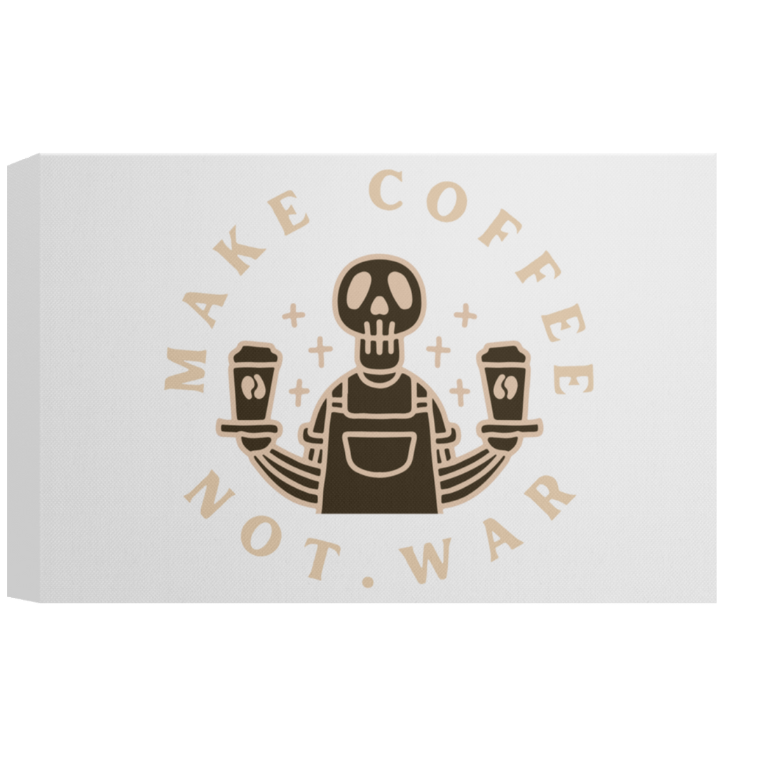 ID#B5 ** MAKE COFFEE CANVAS