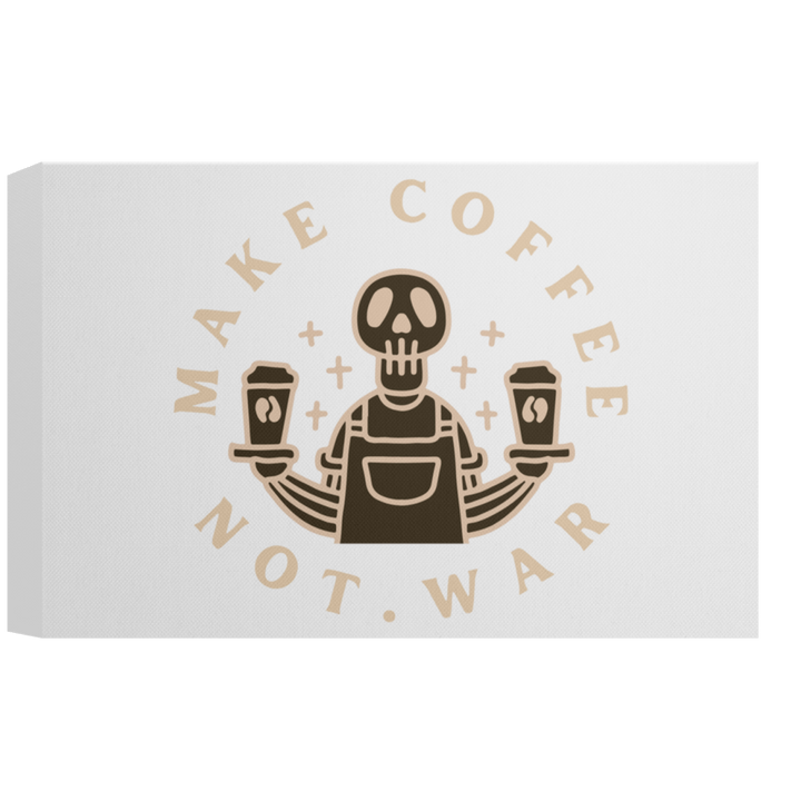 ID#B5 ** MAKE COFFEE CANVAS