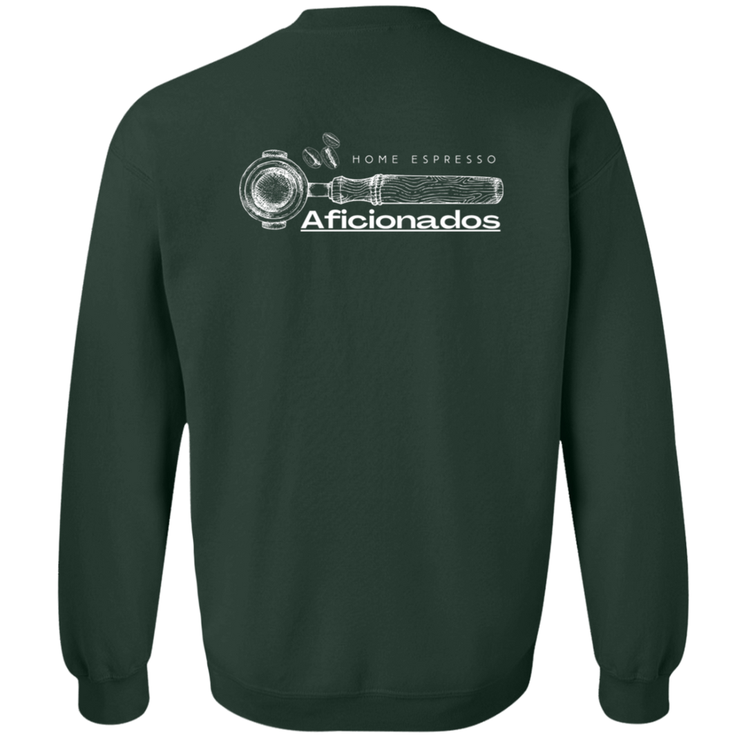 ID#A3M ** HOME ESPRESSO AFICIONADOS SWEATSHIRT