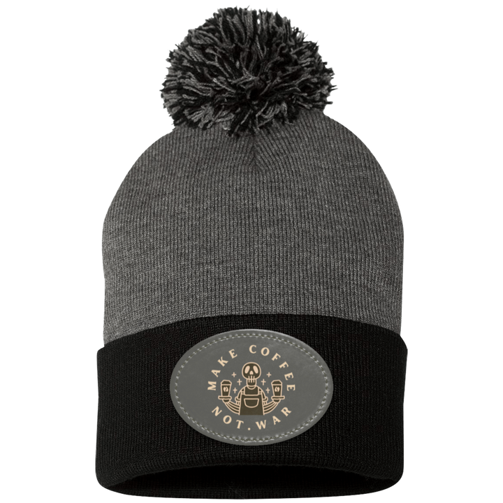 ID#B4 ** MAKE COFFEE KNIT CAP