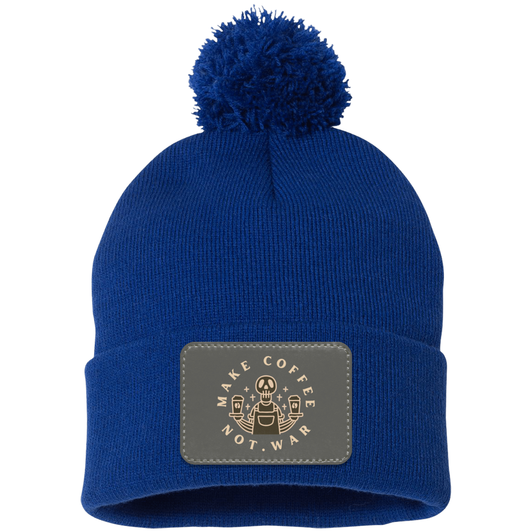 ID#B4 ** MAKE COFFEE KNIT CAP
