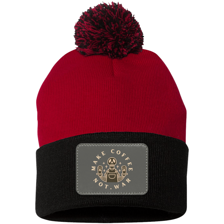 ID#B4 ** MAKE COFFEE KNIT CAP