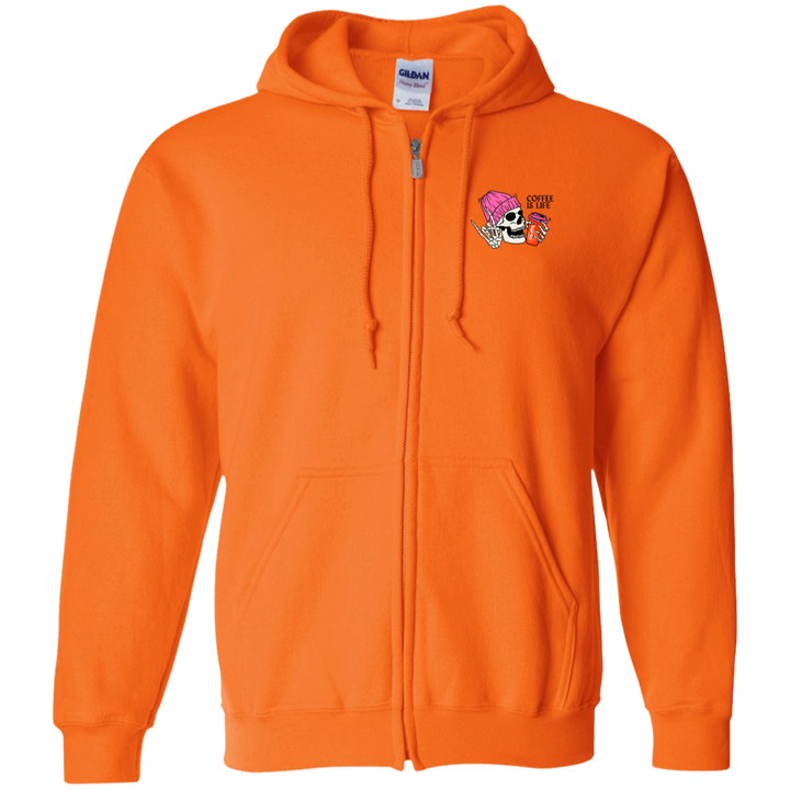 ID#M2M ** LIFE FULL ZIP HOODIE