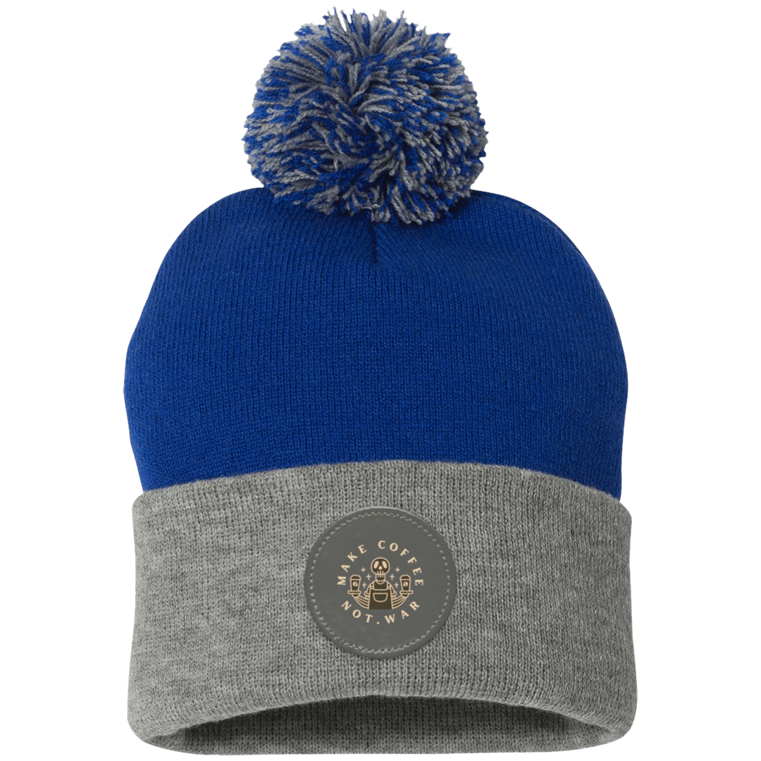 ID#B4 ** MAKE COFFEE KNIT CAP