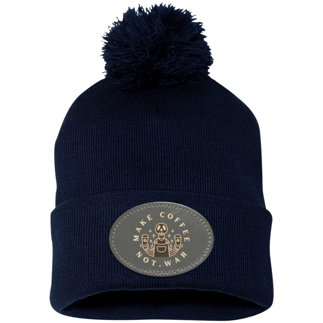ID#B4 ** MAKE COFFEE KNIT CAP