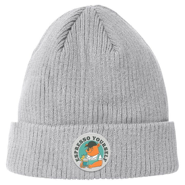 ID#L4M ** ESPRESSO YOURSELF BEANIE