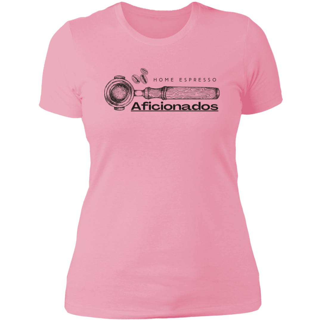 ID#A1W ** LADIES HOME ESPRESSO AFICIONADOS T-SHIRT