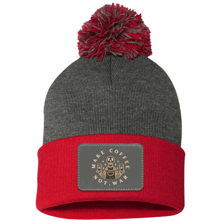ID#B4 ** MAKE COFFEE KNIT CAP