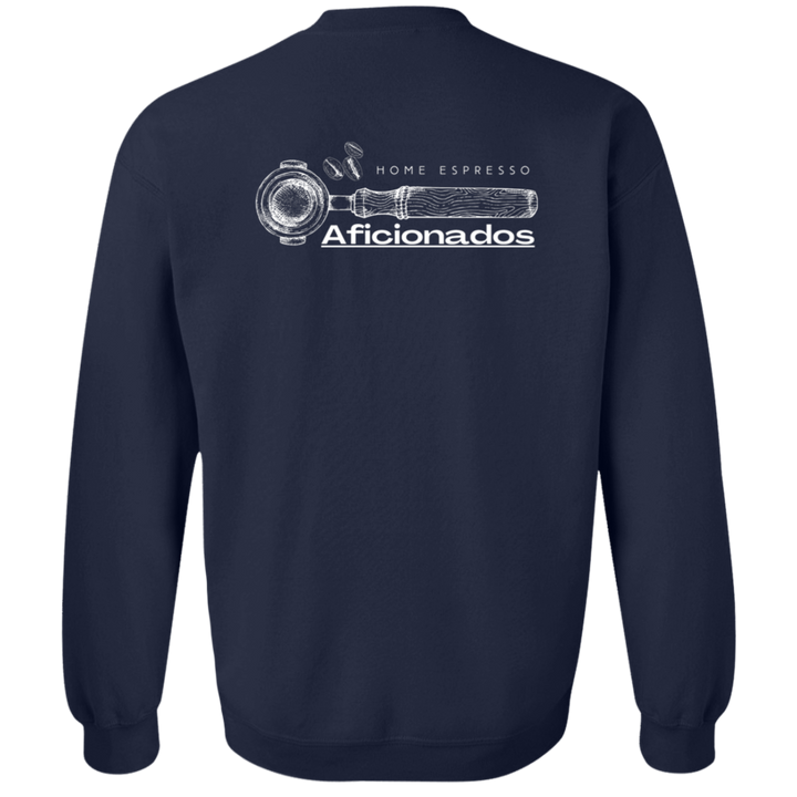 ID#A3M ** HOME ESPRESSO AFICIONADOS SWEATSHIRT