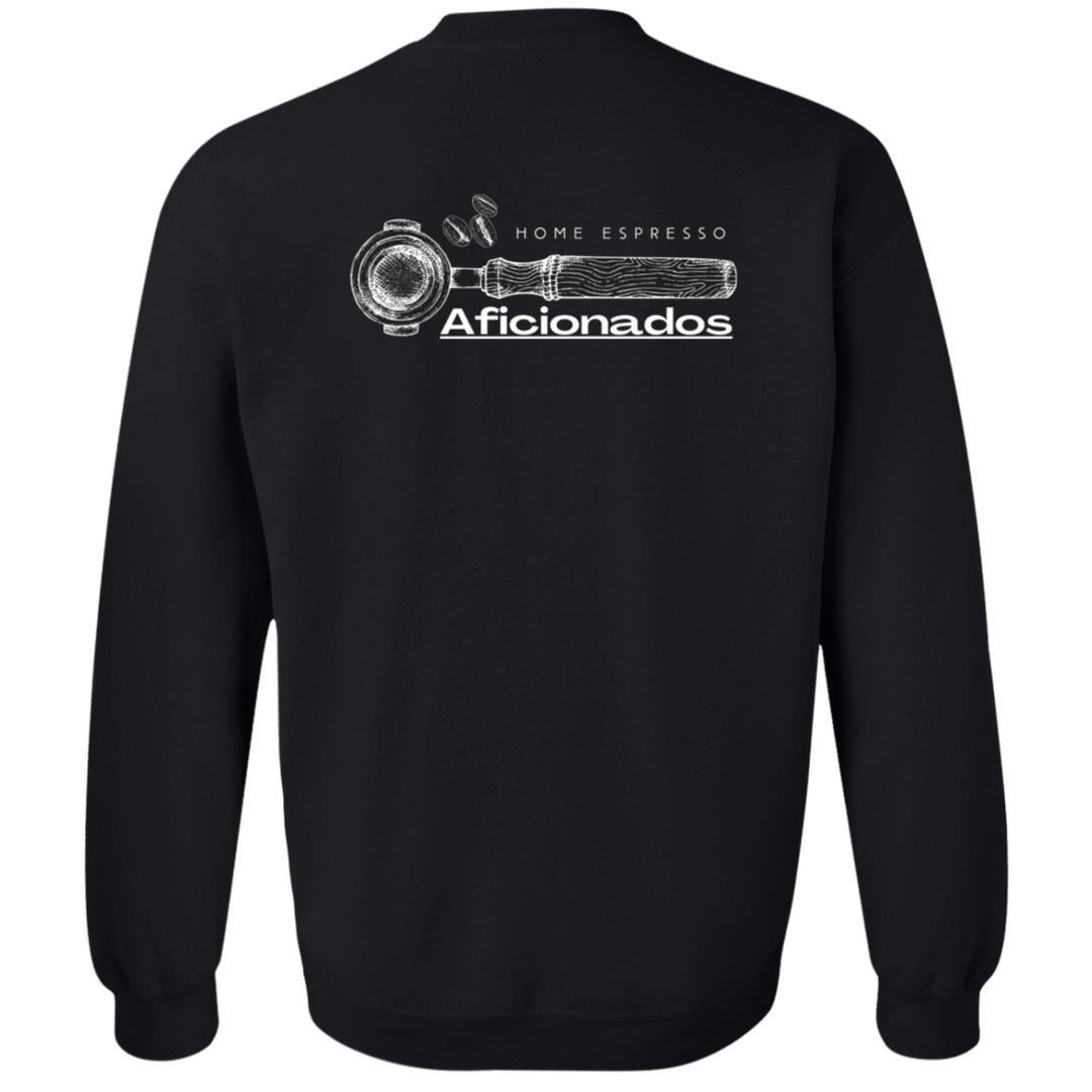 ID#A3M ** HOME ESPRESSO AFICIONADOS SWEATSHIRT