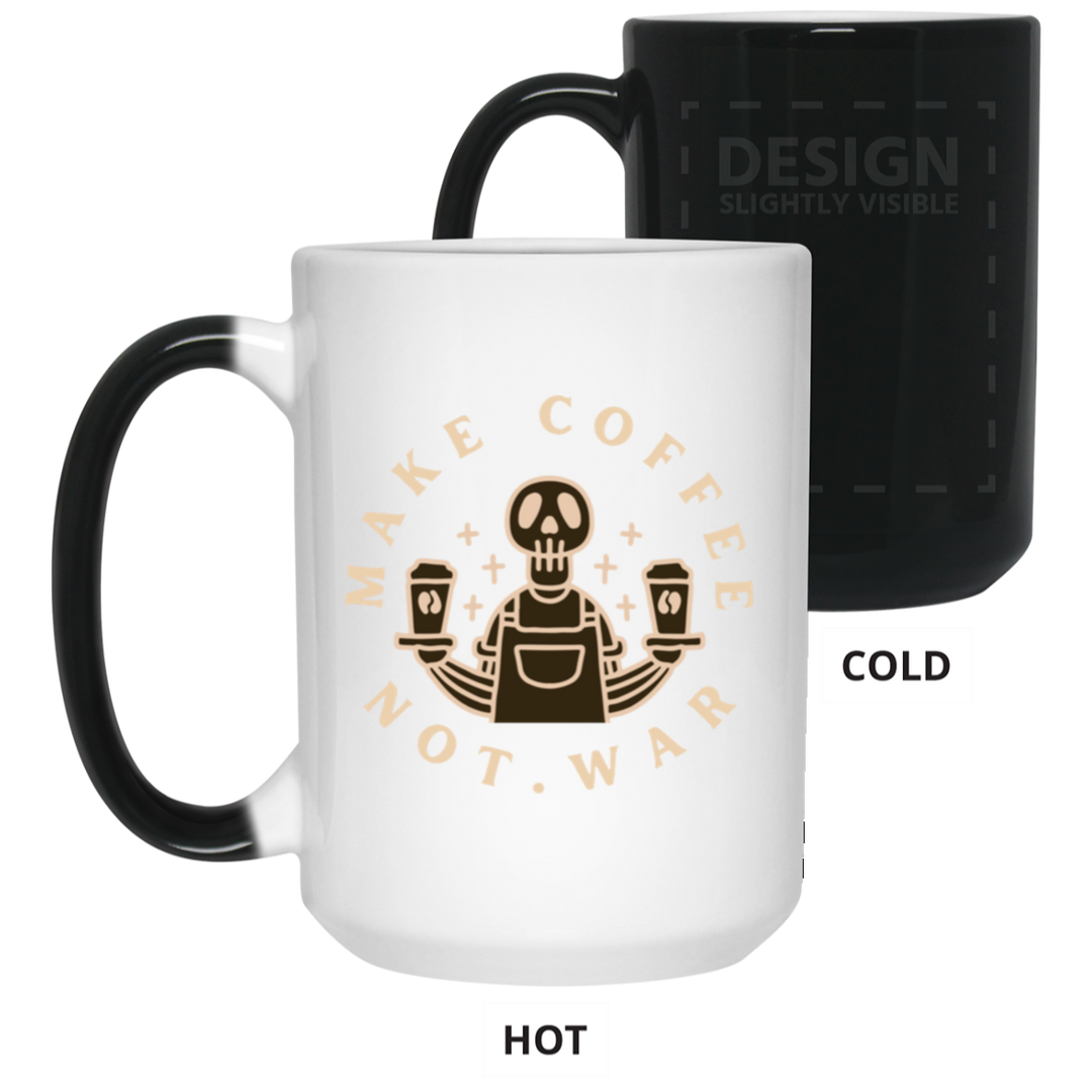 ID#B5 ** MAKE COFFEE COLOR CHANGING MUG