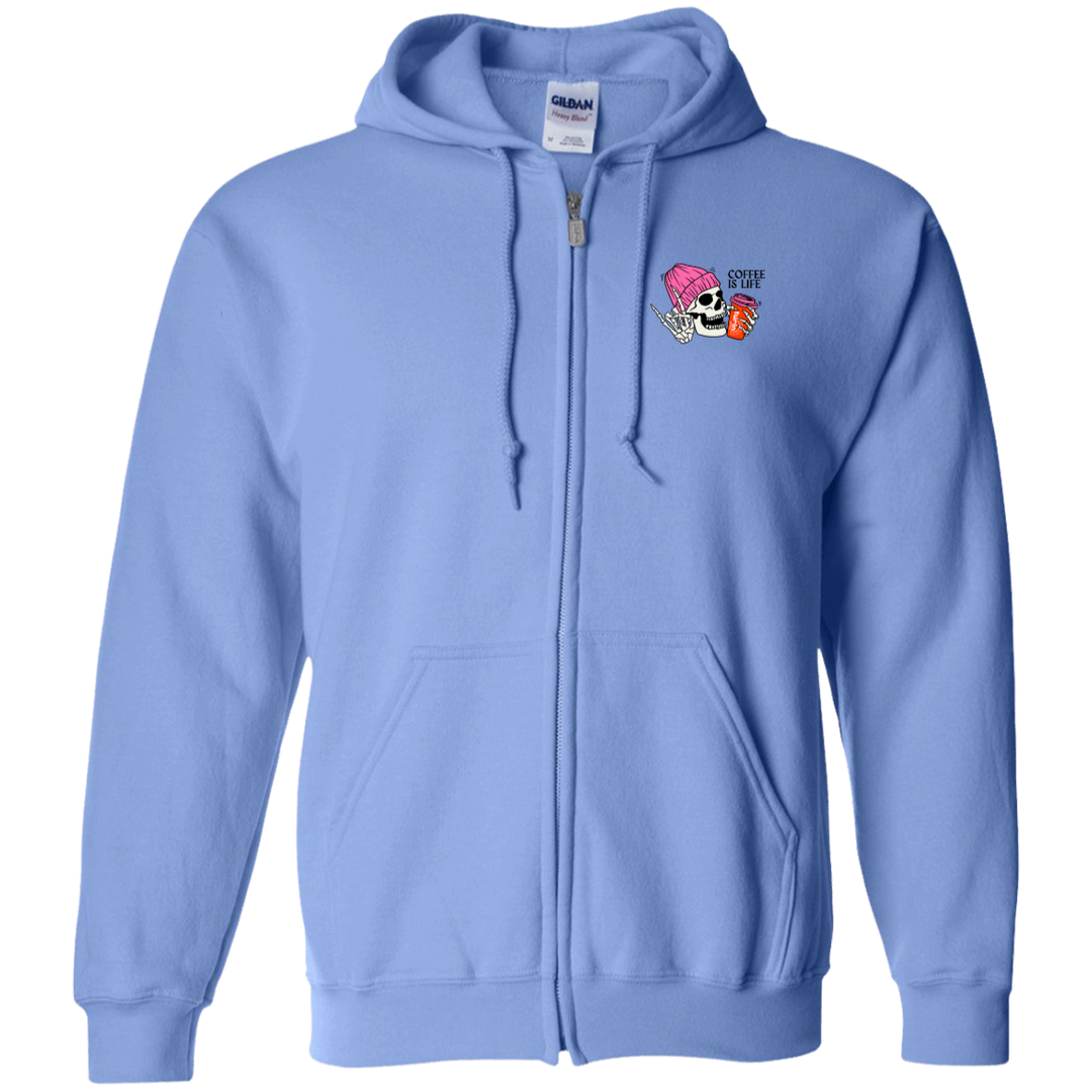 ID#M2M ** LIFE FULL ZIP HOODIE