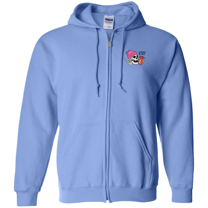 ID#M2M ** LIFE FULL ZIP HOODIE