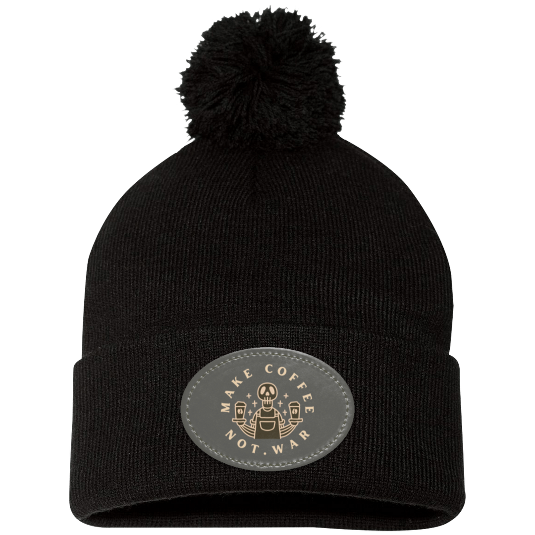 ID#B4 ** MAKE COFFEE KNIT CAP