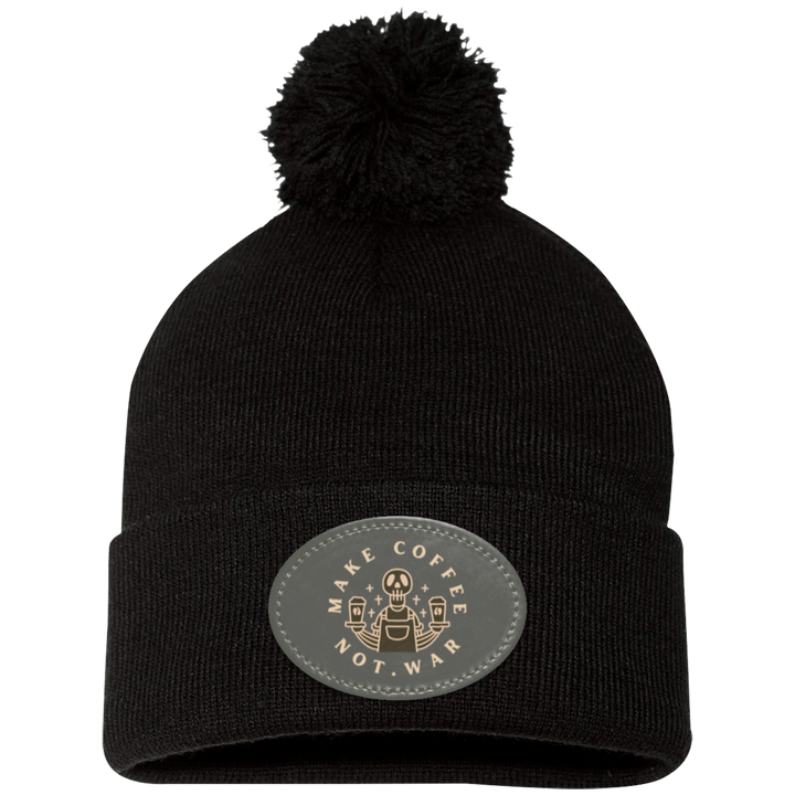 ID#B4 ** MAKE COFFEE KNIT CAP