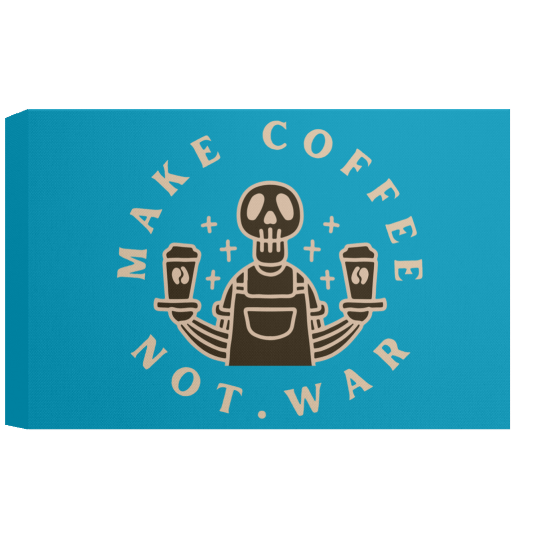 ID#B5 ** MAKE COFFEE CANVAS