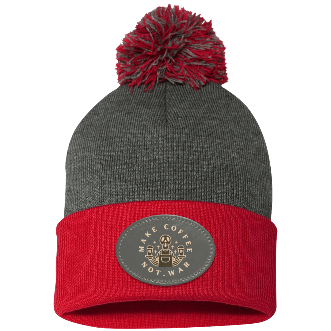 ID#B4 ** MAKE COFFEE KNIT CAP