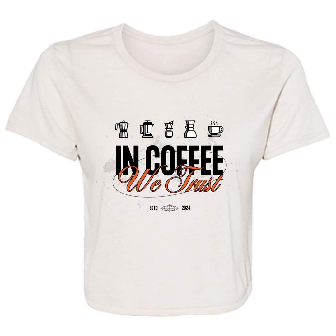 ID#E1W ** TRUST WOMENS CROPPED T-SHIRT