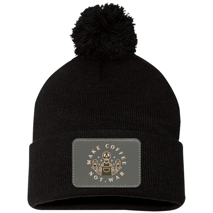 ID#B4 ** MAKE COFFEE KNIT CAP