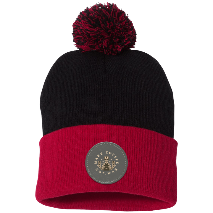 ID#B4 ** MAKE COFFEE KNIT CAP