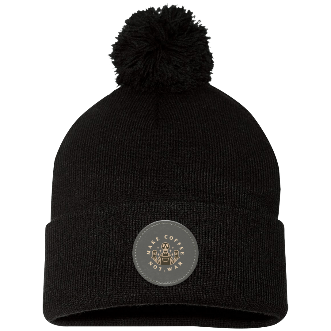ID#B4 ** MAKE COFFEE KNIT CAP
