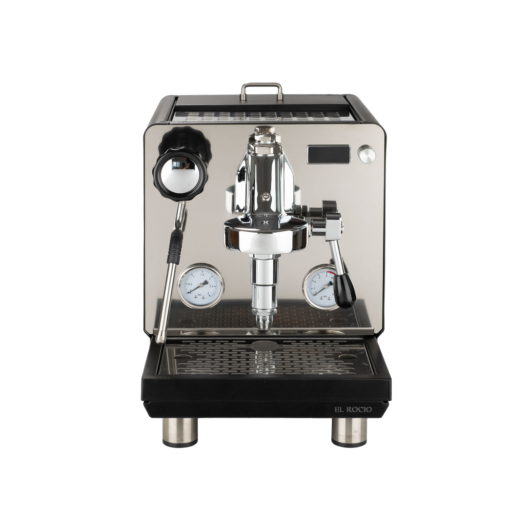OPEN BOX El Rocio Manus S – Premium Home Espresso Machine (Black or White)