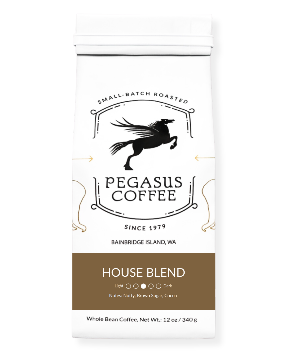 Bag of specialty roast coffee from Guatemala with notes of Rich Flavors