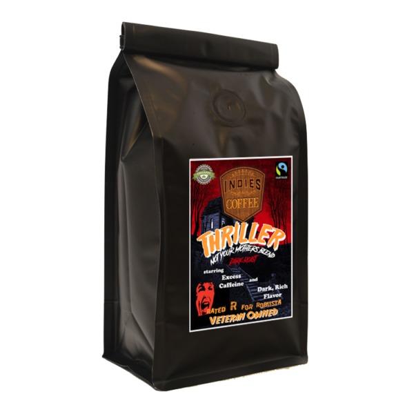 Thriller Highly Caffeinated Dark Roast Coffee