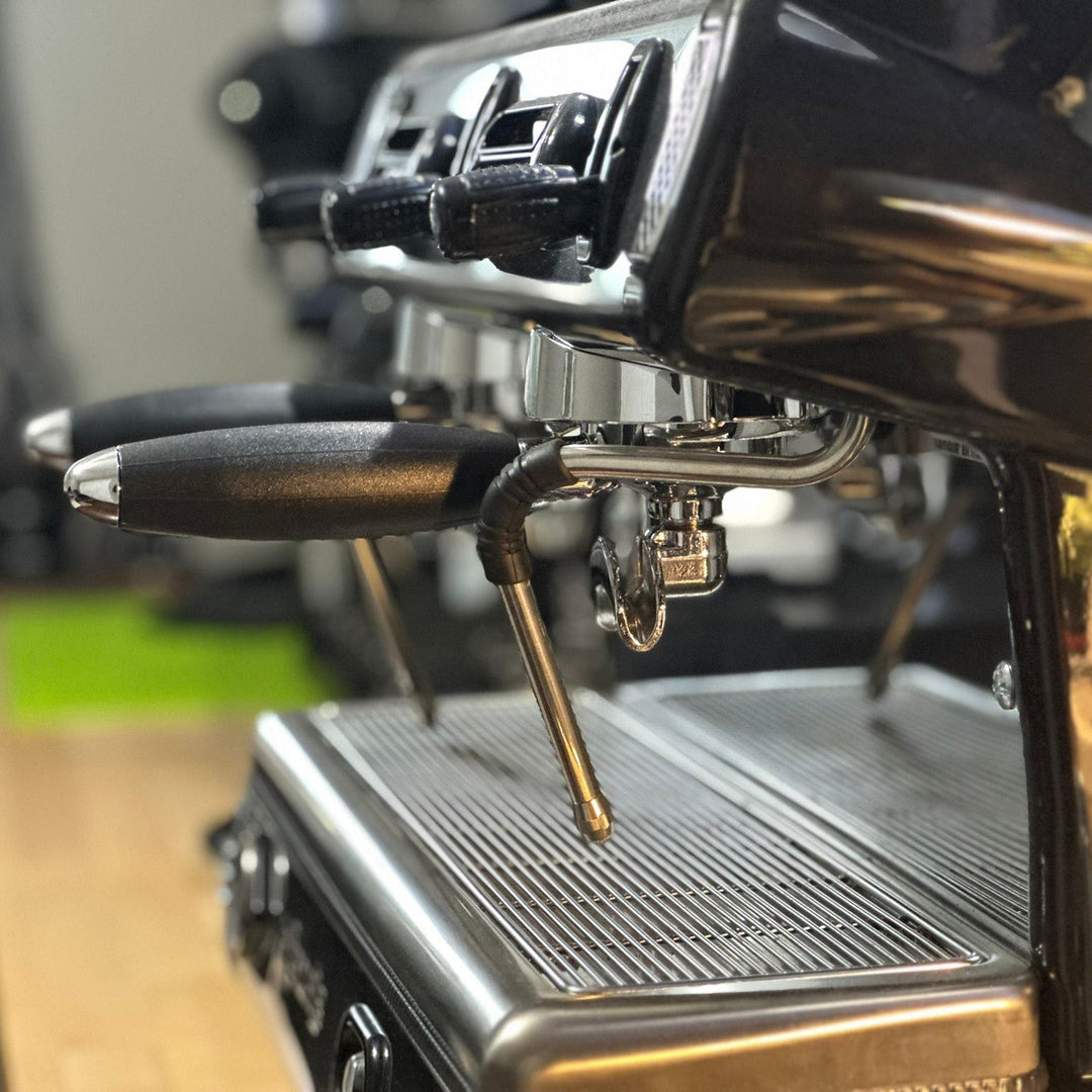 Commercial coffee shop counter and espresso equipment