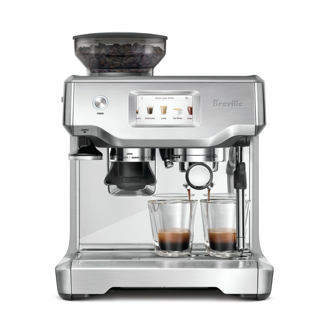 Breville Barista Touch BES880 espresso machine setup and maintenance guide