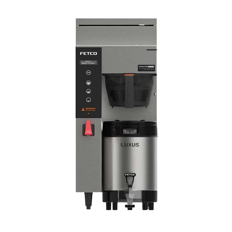 FETCO commercial batch coffee brewer illustrating a café batch-brewing system
