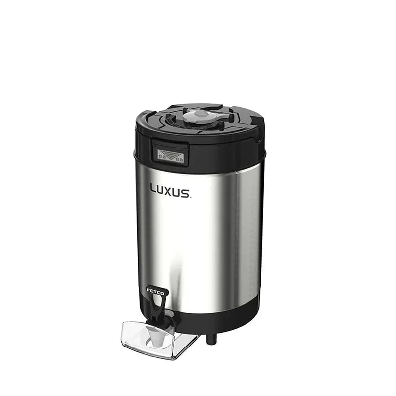 FETCO Luxus thermal coffee server illustrating commercial coffee holding and heat retention