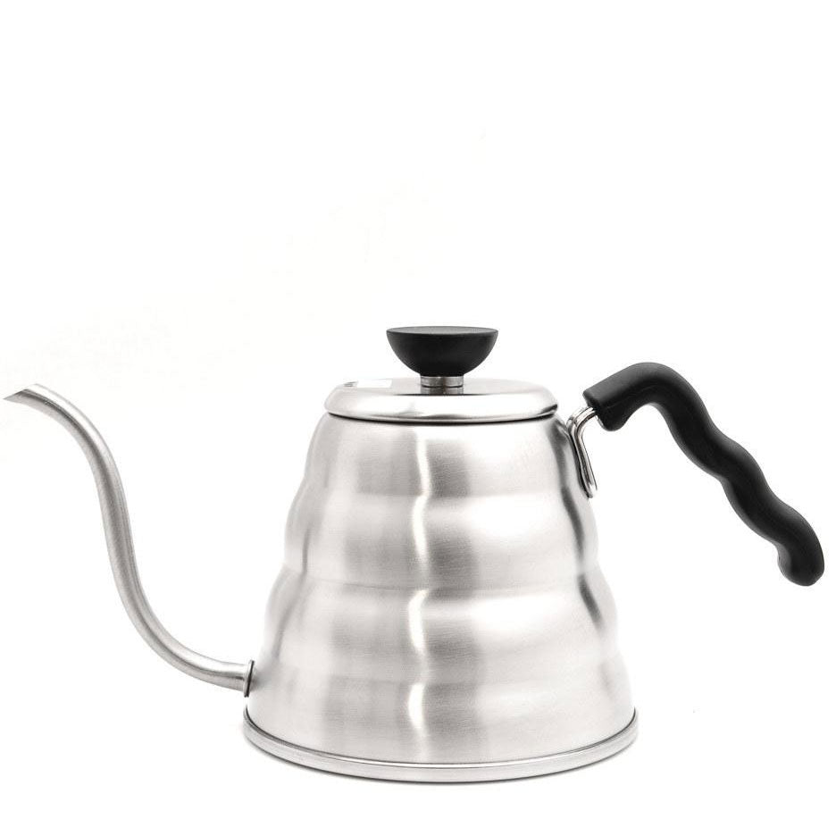 Hario Buono stainless steel gooseneck kettle for controlled pour-over coffee brewing