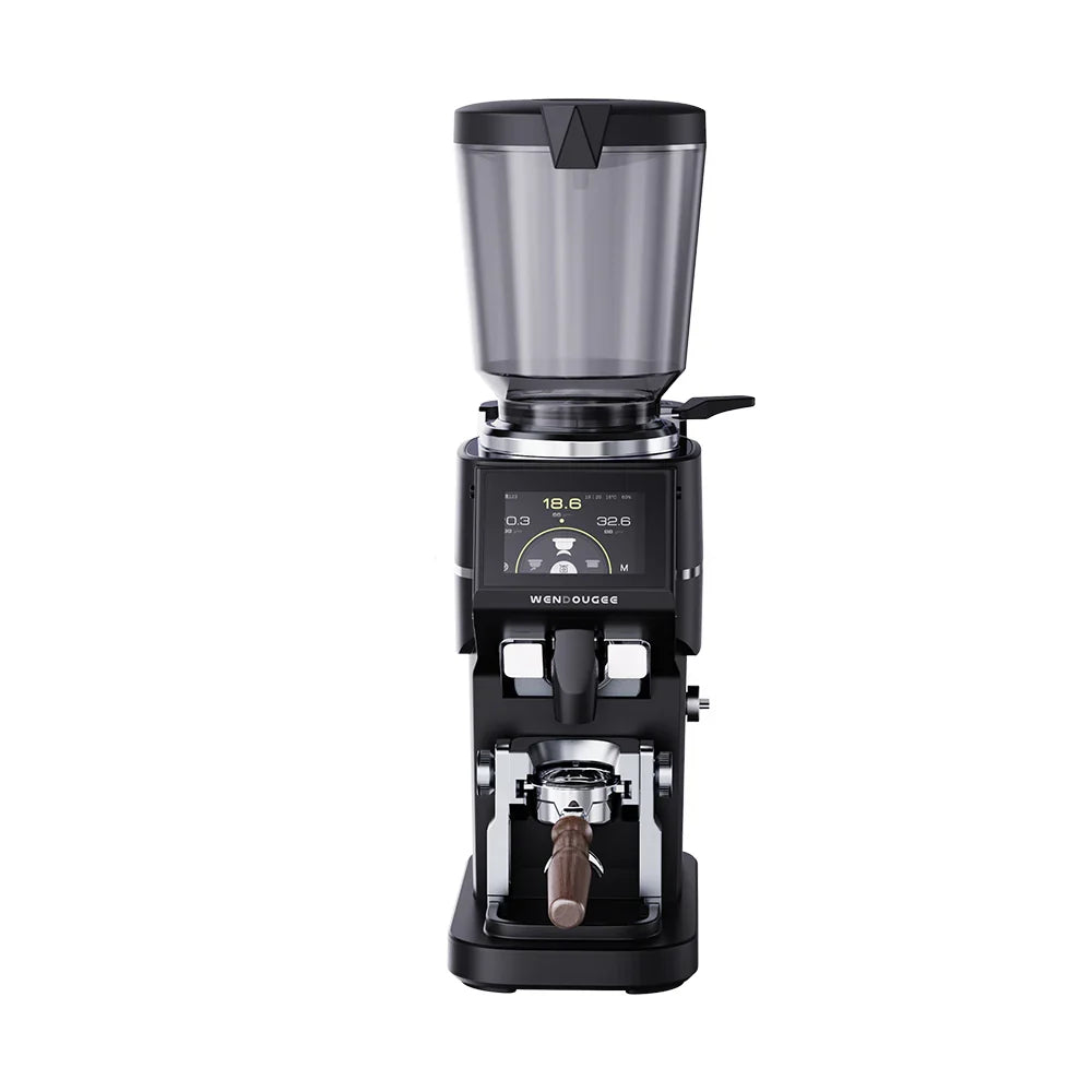 Wendougee Ares 90 commercial grind-by-weight espresso grinder