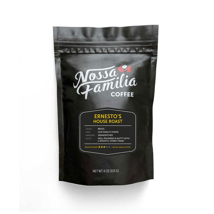 Bag of medium roast coffee from Blend with notes of Rich Flavors