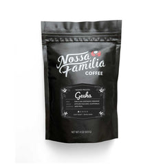Nossa Familia Guatemala Miramar Washed Gesha Coffee — black Nossa Familia Gesha pouch