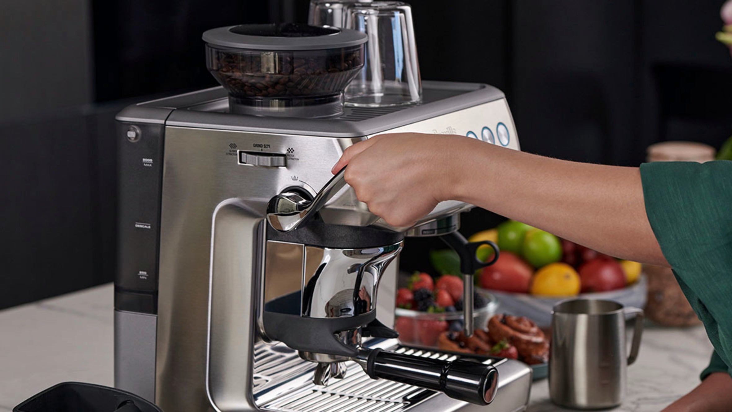 Breville Barista Express Impress | BES876 – Espresso Outlet LLC