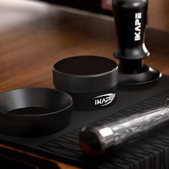 IKAPE espresso tamping and distribution accessory detail