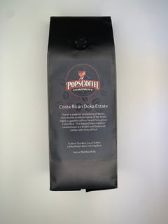 Brewed Pops Costa Rica Doka Estate coffee product scene