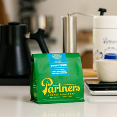 Ghost Town Decaf by Partners Coffee — coffee package, image 4 of 7