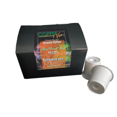 CoffeeVice Ghost Forest Trail single-use coffee pods and box