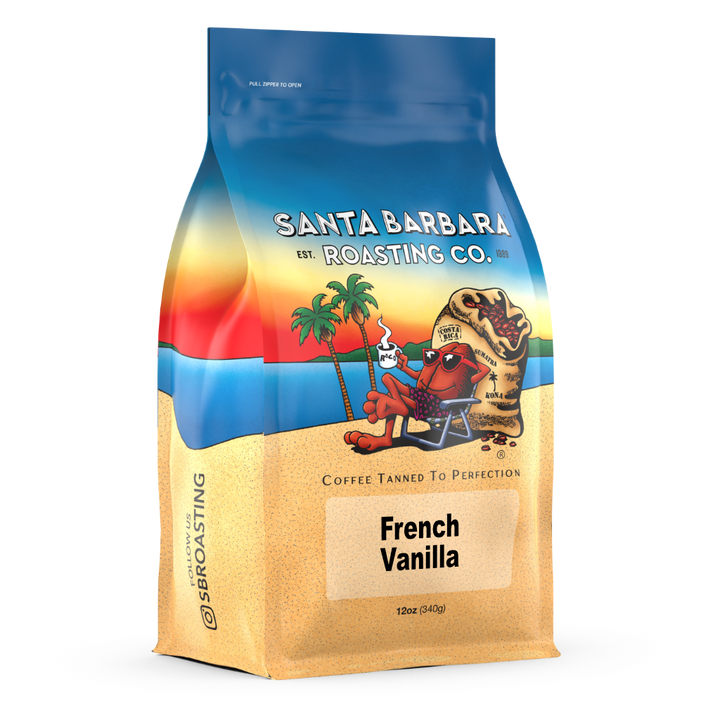 Bag of specialty roast coffee from Origin Unknown with notes of Rich Flavors