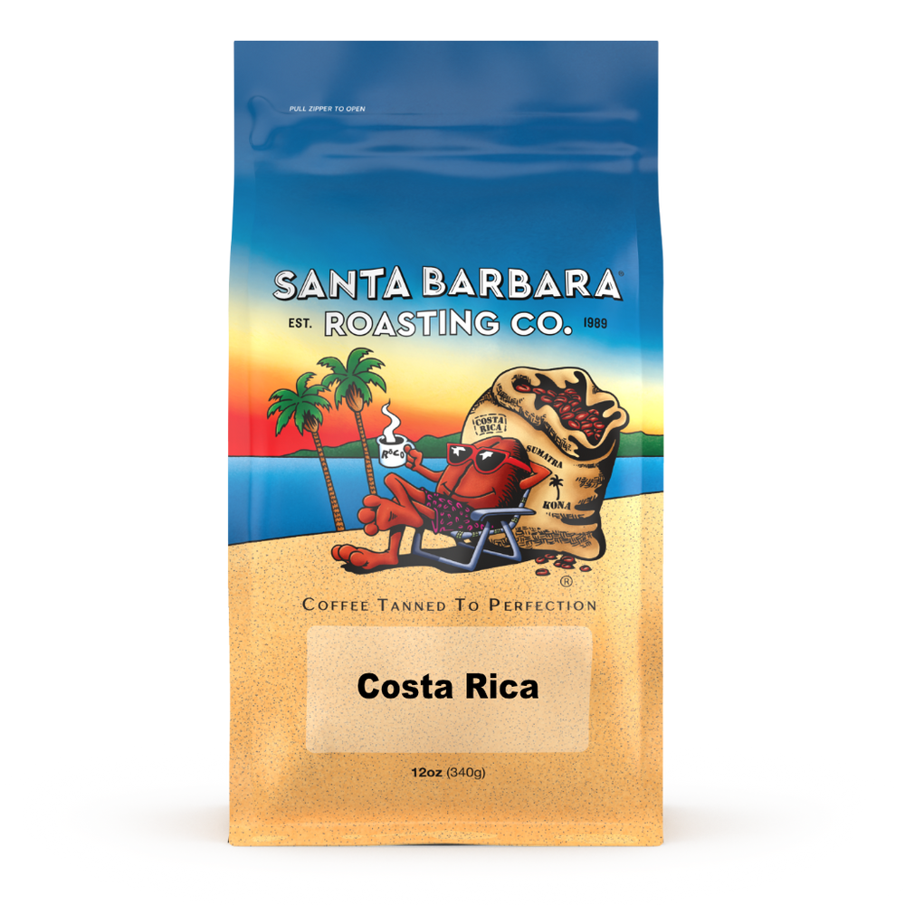 Bag of specialty roast coffee from Origin Unknown with notes of Rich Flavors