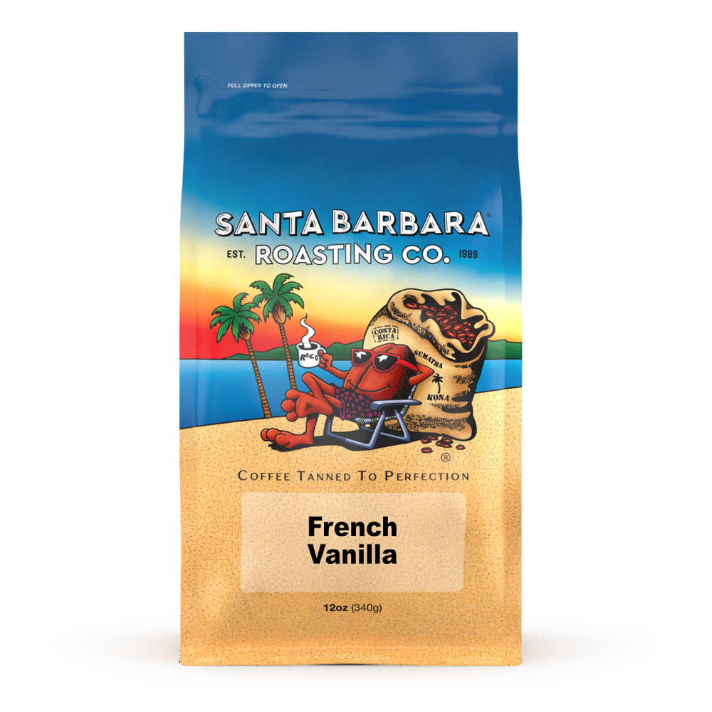 Bag of specialty roast coffee from Origin Unknown with notes of Rich Flavors