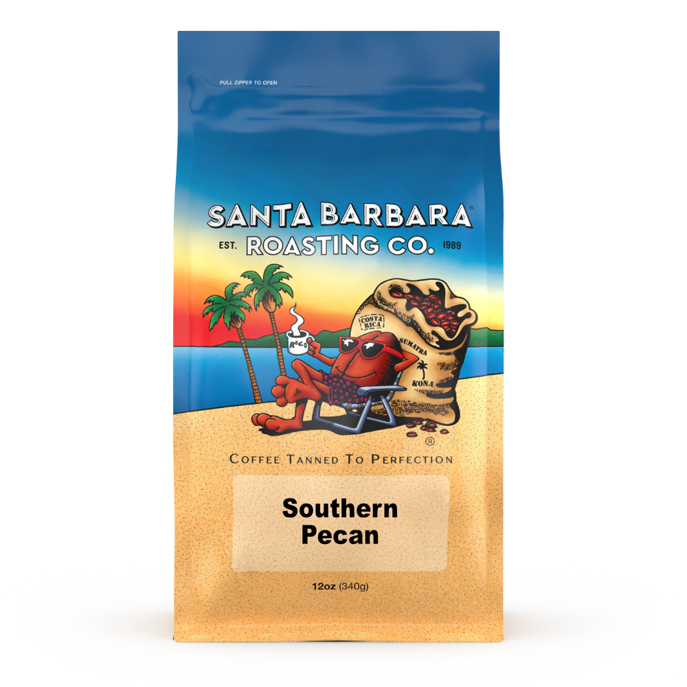 Bag of specialty roast coffee from Origin Unknown with notes of Rich Flavors