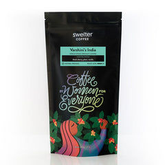 Varshini's India natural coffee 12-ounce bag front