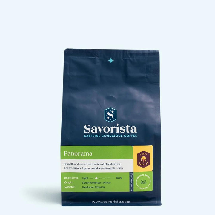 Bag of specialty roast coffee from Origin Unknown with notes of Rich Flavors