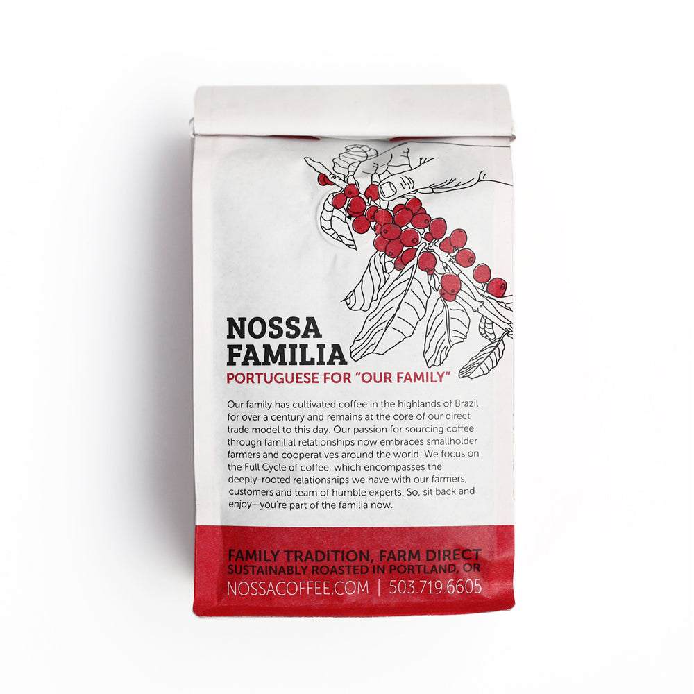 Bag of medium roast coffee from Blend with notes of Rich Flavors